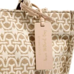 Coccinelle Never Without Bag Jacquard Mult.Natur/Nocc Tote -Modetaschengeschäft A0181653 Coccinelle position 5