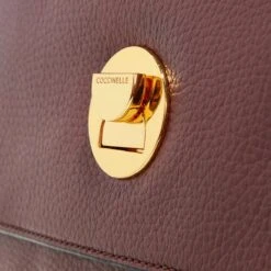 Coccinelle Liya Handbag Carruba/Acero Satchel -Modetaschengeschäft A0181655 Coccinelle position 4