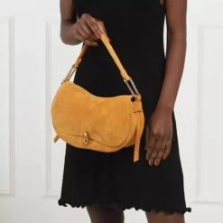 Coccinelle Magie Suede Resina Saddle Bag -Modetaschengeschäft A0181689 Coccinelle position 3