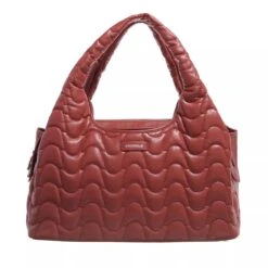 Coccinelle Bianca Matelasse Handbag Acero Hobo Bag