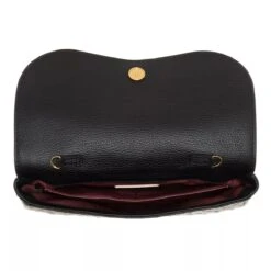 Coccinelle Magie Ostrich Noir Crossbody Bag 11 Coccinelle Magie Ostrich Noir Crossbody Bag -Modetaschengeschäft A0181891 Coccinelle position 5