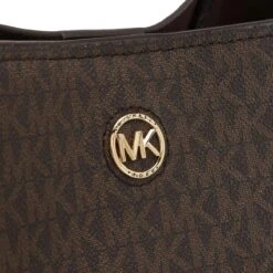 MICHAEL Michael Kors Freya Large Open Tote Bag Chocolate Shopper -Modetaschengeschäft A0183972 MichaelMichaelKors position 3