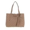 Guess Eco Brenton Tote Latte Logo Shopper -Modetaschengeschäft A0184677 Guess position 1