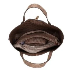 Guess Eco Brenton Tote Latte Logo Shopper -Modetaschengeschäft A0184677 Guess position 6