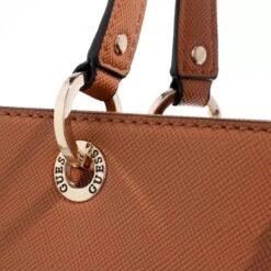 Guess Noelle Elite Tote Light Cognac Shopper -Modetaschengeschäft A0184813 Guess position 3