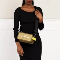 Marc Jacobs The Colorblock Camera Bag Slate Green Crossbody Bag -Modetaschengeschäft A0184954 MarcJacobs position 2