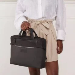 Porsche Design Urban Eco Briefcase M Black Businesstasche 11 Porsche Design Urban Eco Briefcase M Black Businesstasche -Modetaschengeschäft A0185141 PorscheDesign position 3