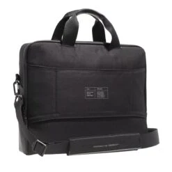 Porsche Design Urban Eco Briefcase M Black Businesstasche 12 Porsche Design Urban Eco Briefcase M Black Businesstasche -Modetaschengeschäft A0185141 PorscheDesign position 4