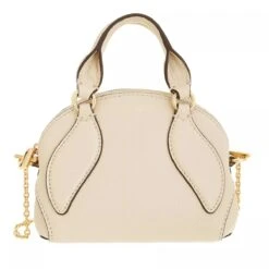 Coccinelle Colette Handle Bag Silk Bowling Bag