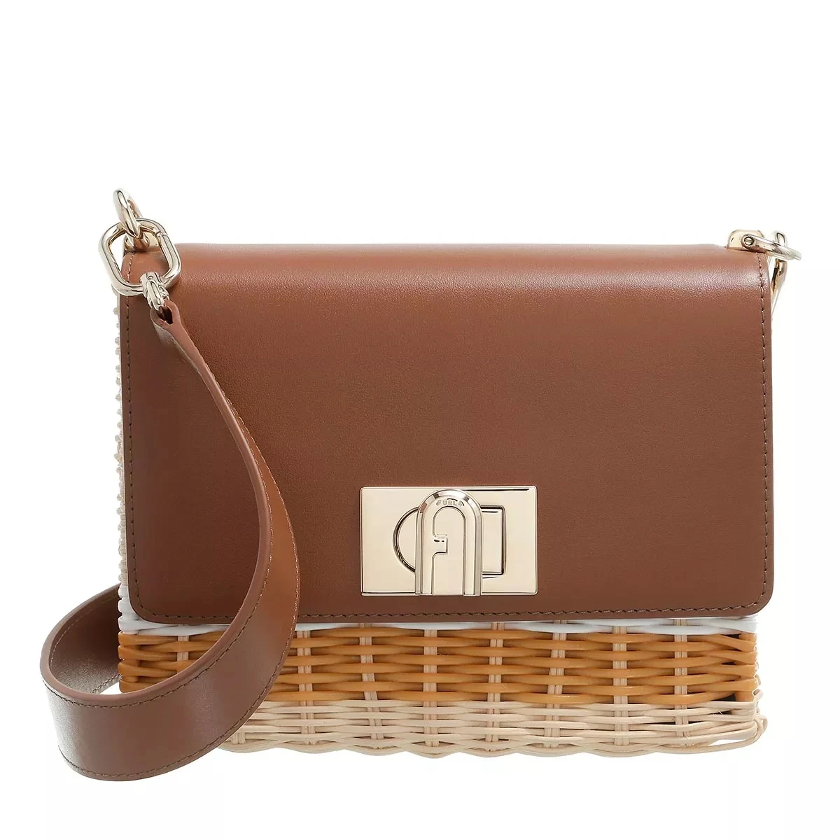 Furla 1927 Mini Crossbody Toni Cognac Crossbody Bag 3 Furla 1927 Mini Crossbody Toni Cognac Crossbody Bag