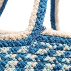 SAMSØE SAMSØE Moki Beach Bag Iced Aqua Tote -Modetaschengeschäft A0186909 SamsoeSamsoe position 4