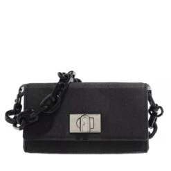 Furla Bloombag Mini Crossbody Nero Crossbody Bag
