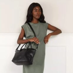 Coccinelle Estelle Elephant Noir Tote -Modetaschengeschäft A0189083 Coccinelle position 3