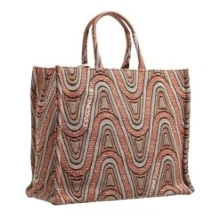 Coccinelle Never Without Waves Brule/Brule Tote -Modetaschengeschäft A0189089 Coccinelle position 3