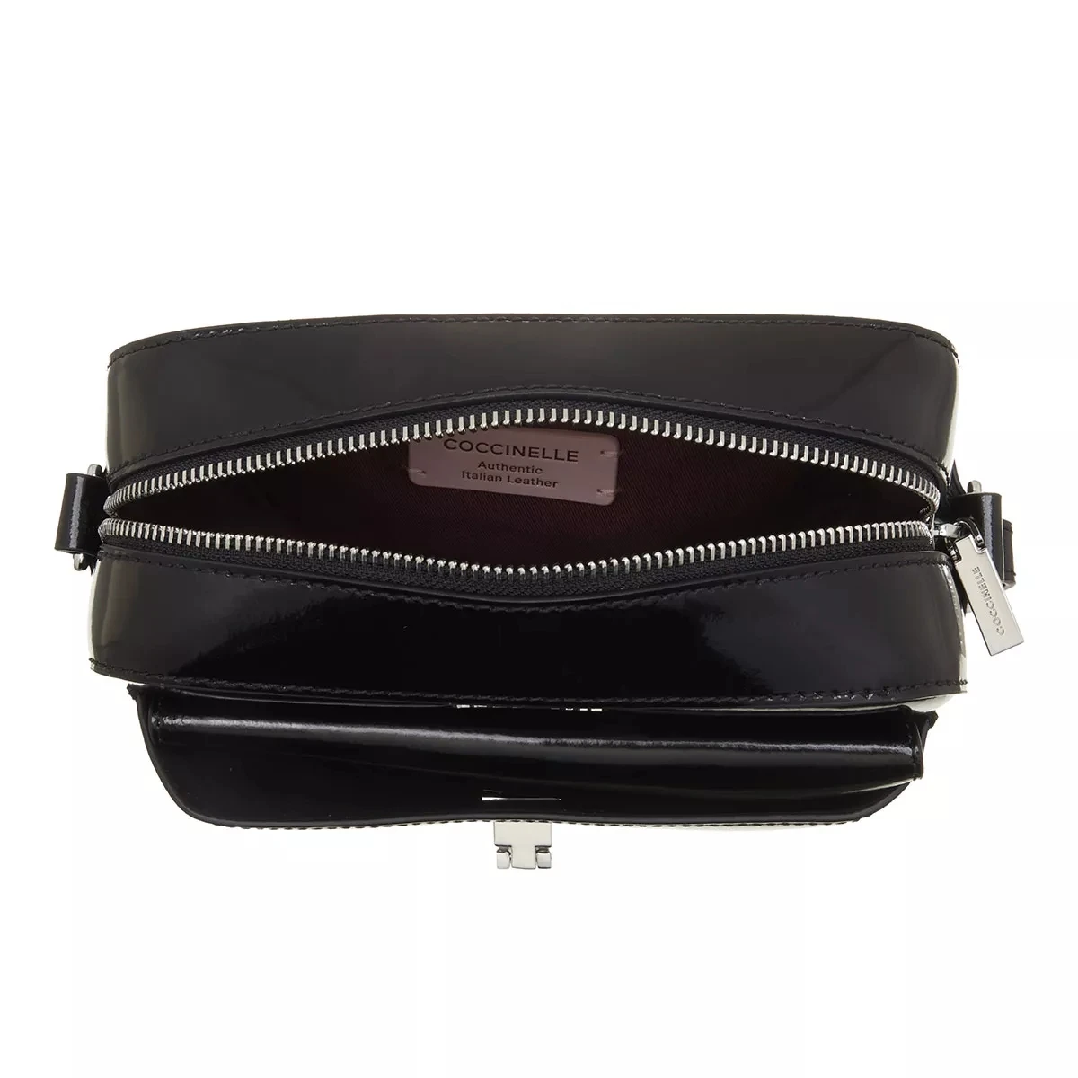 Coccinelle Beat Shiny Calf Noir Camera Bag 8 Coccinelle Beat Shiny Calf Noir Camera Bag – Bild 6