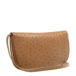 Coccinelle Magie Ostrich Nocciola Crossbody Bag 9 Coccinelle Magie Ostrich Nocciola Crossbody Bag -Modetaschengeschäft A0189323 Coccinelle position 3