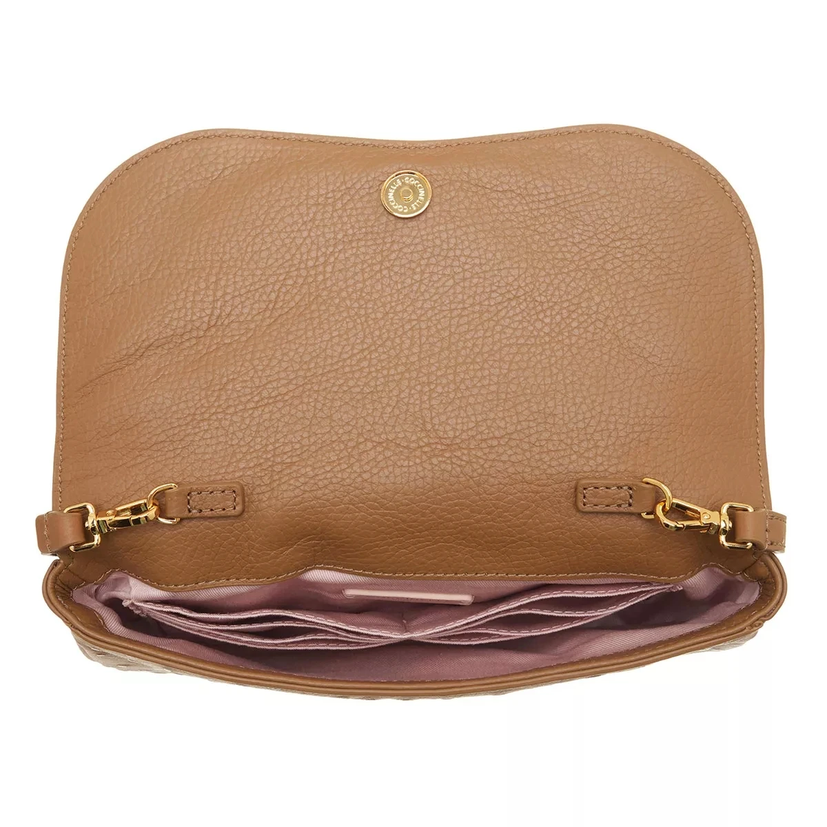 Coccinelle Magie Ostrich Nocciola Crossbody Bag 7 Coccinelle Magie Ostrich Nocciola Crossbody Bag – Bild 5