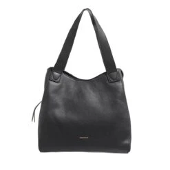 Coccinelle Concrete Journal Noir Tote
