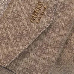 Guess Eco Brenton Girlfriend Satchel Latte Logo Shopper -Modetaschengeschäft A0189828 Guess position 4