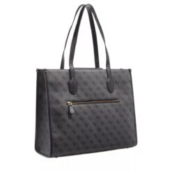 Guess Silvana Shopping Bag Coal Logo Shopper -Modetaschengeschäft A0189880 Guess position 3