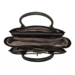 Guess Enisa High Society Satchel Black Tote -Modetaschengeschäft A0189888 Guess position 6