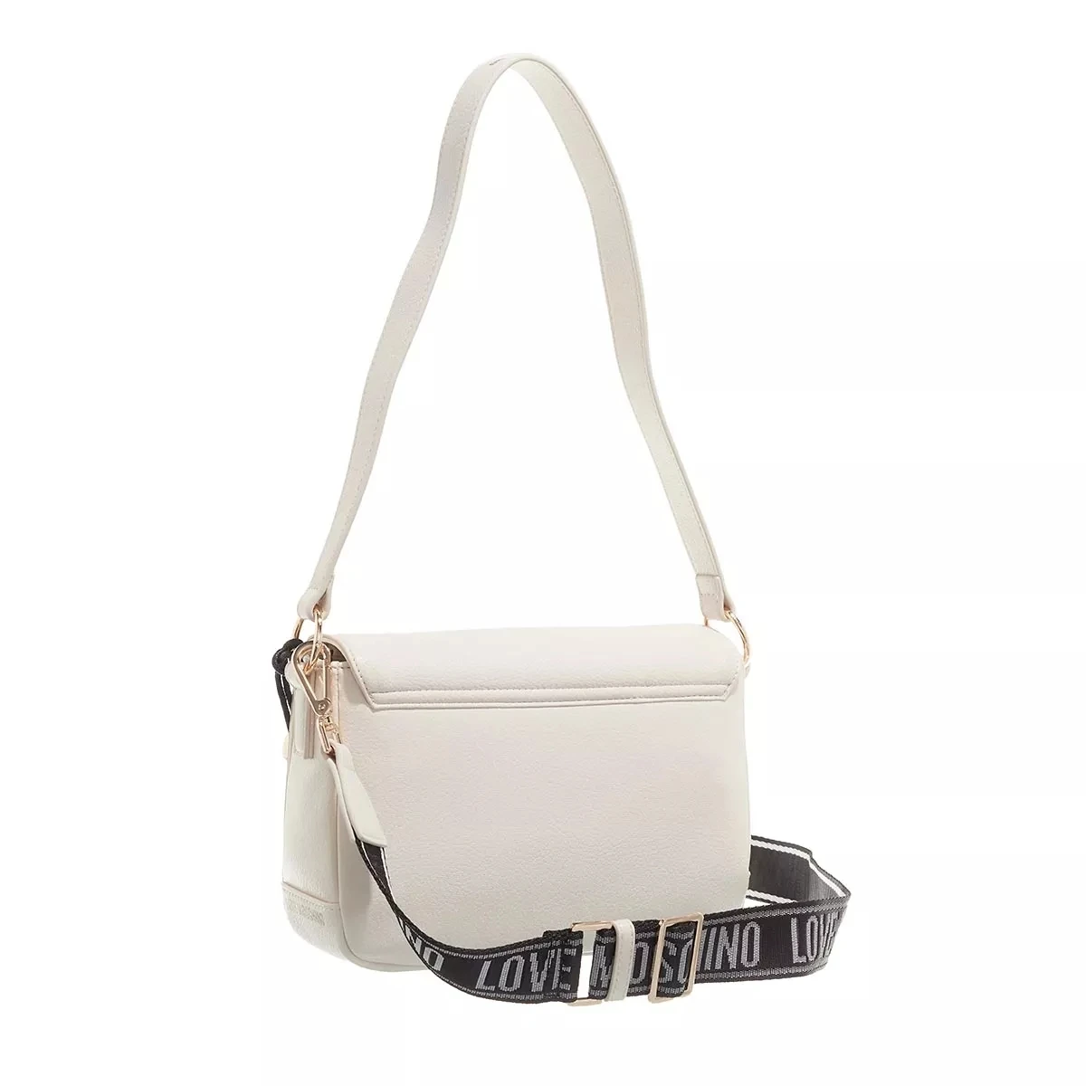 LOVE MOSCHINO Borsa Pu Avorio Satchel 6 LOVE MOSCHINO Borsa Pu Avorio Satchel – Bild 4