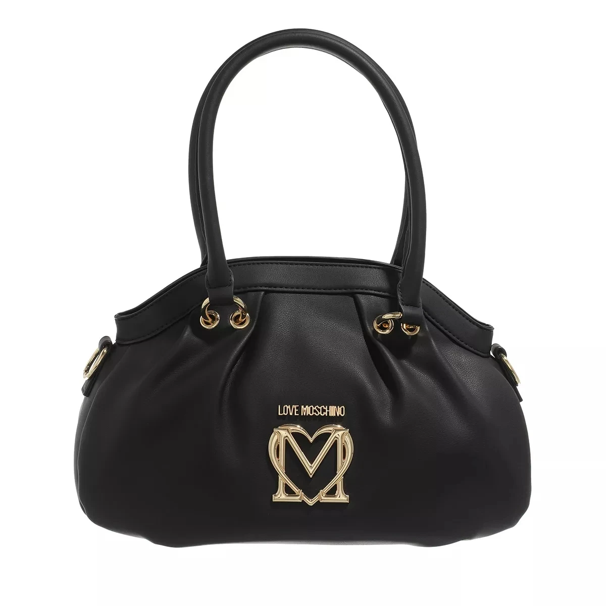 LOVE MOSCHINO Borsa Pu Nero Bowling Bag 3 LOVE MOSCHINO Borsa Pu Nero Bowling Bag
