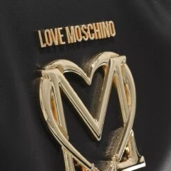 LOVE MOSCHINO Borsa Pu Nero Bowling Bag 12 LOVE MOSCHINO Borsa Pu Nero Bowling Bag -Modetaschengeschäft A0190145 LoveMoschino position 5