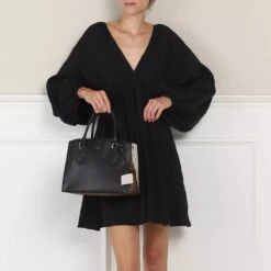 FURLA MAGNOLIA M TOTE E/W 28.5 Nero Praline Perla Tote -Modetaschengeschäft A0190908 Furla position 2