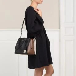 FURLA MAGNOLIA M TOTE E/W 28.5 Nero Praline Perla Tote -Modetaschengeschäft A0190908 Furla position 3