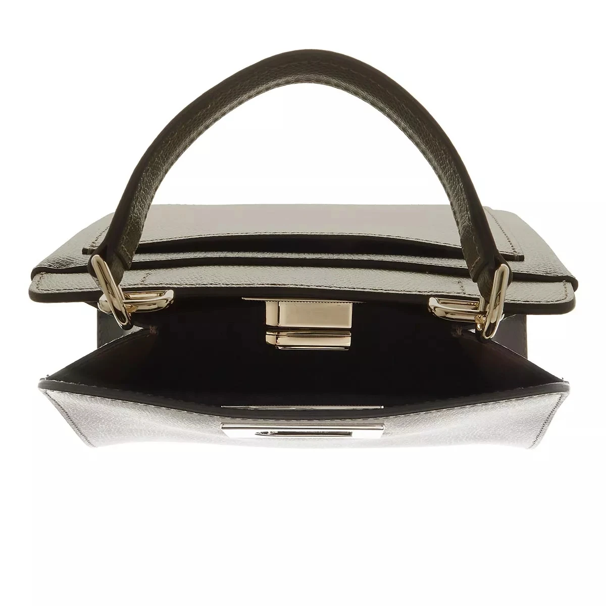 FURLA 1927 MINI TOP HANDLE 19 Perla Nero Salvia Satchel 8 FURLA 1927 MINI TOP HANDLE 19 Perla Nero Salvia Satchel – Bild 6