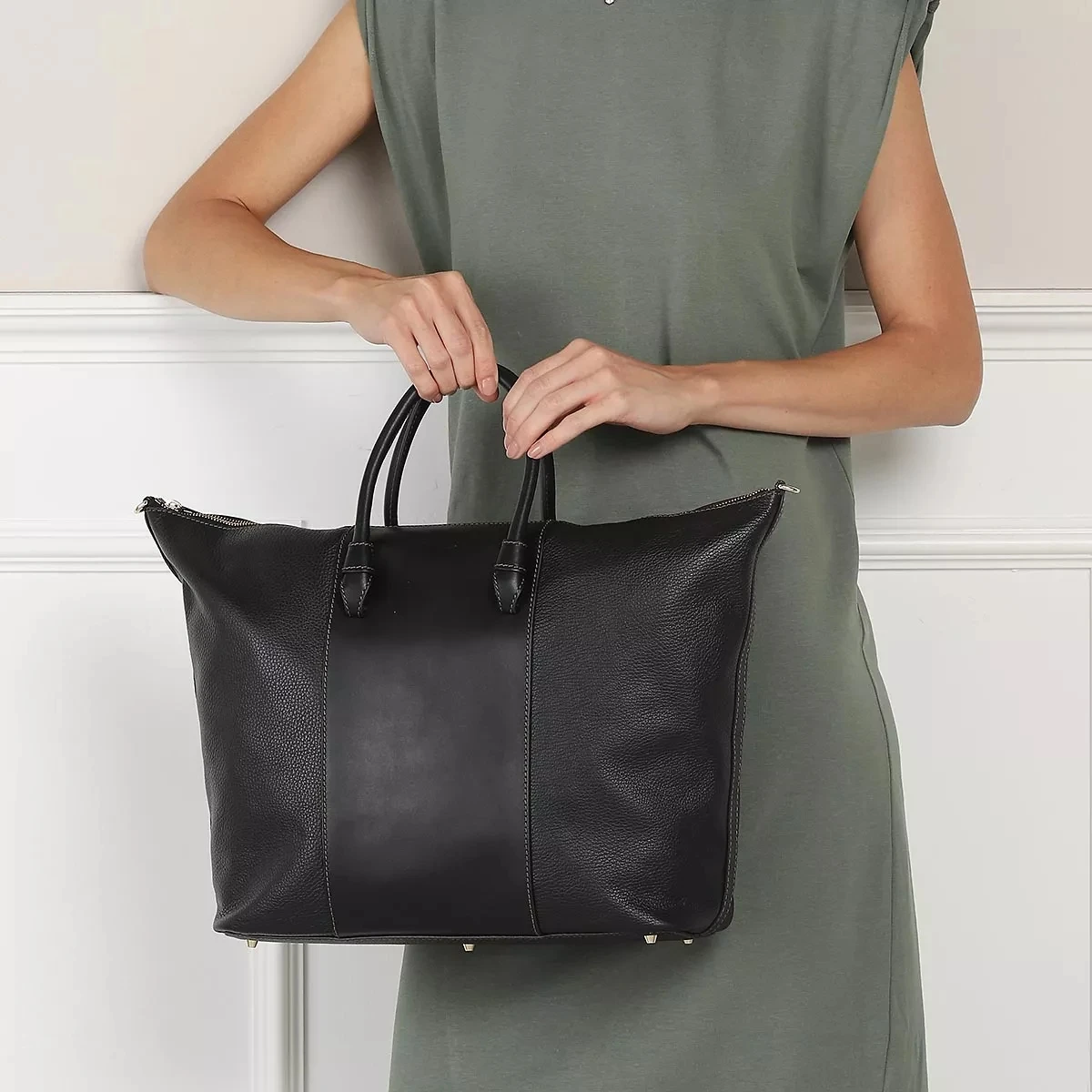 FURLA MIASTELLA L TOTE 35 Nero Tote 4 FURLA MIASTELLA L TOTE 35 Nero Tote – Bild 2