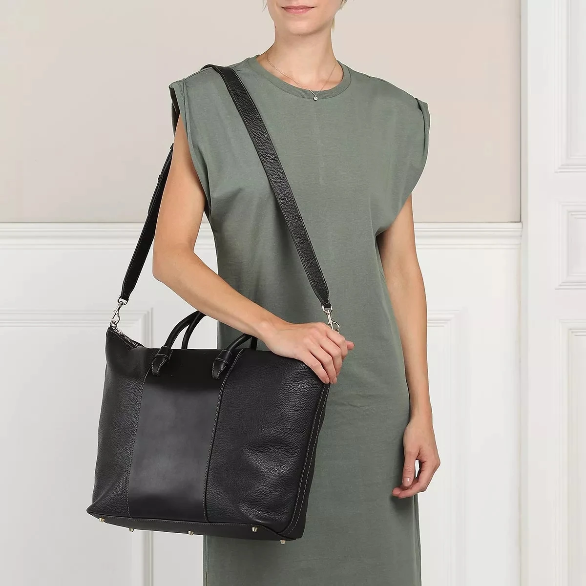 FURLA MIASTELLA L TOTE 35 Nero Tote 5 FURLA MIASTELLA L TOTE 35 Nero Tote – Bild 3