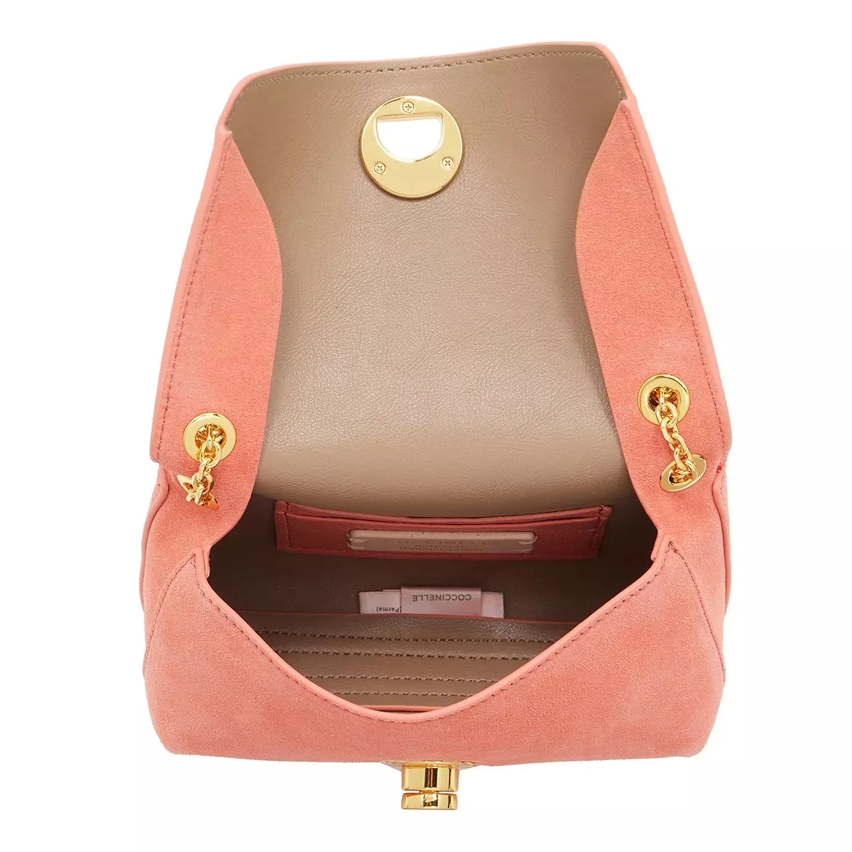 Coccinelle Liya Suede Crossbody Bag Geranium/Gerani Minitasche 7 Coccinelle Liya Suede Crossbody Bag Geranium/Gerani Minitasche – Bild 5