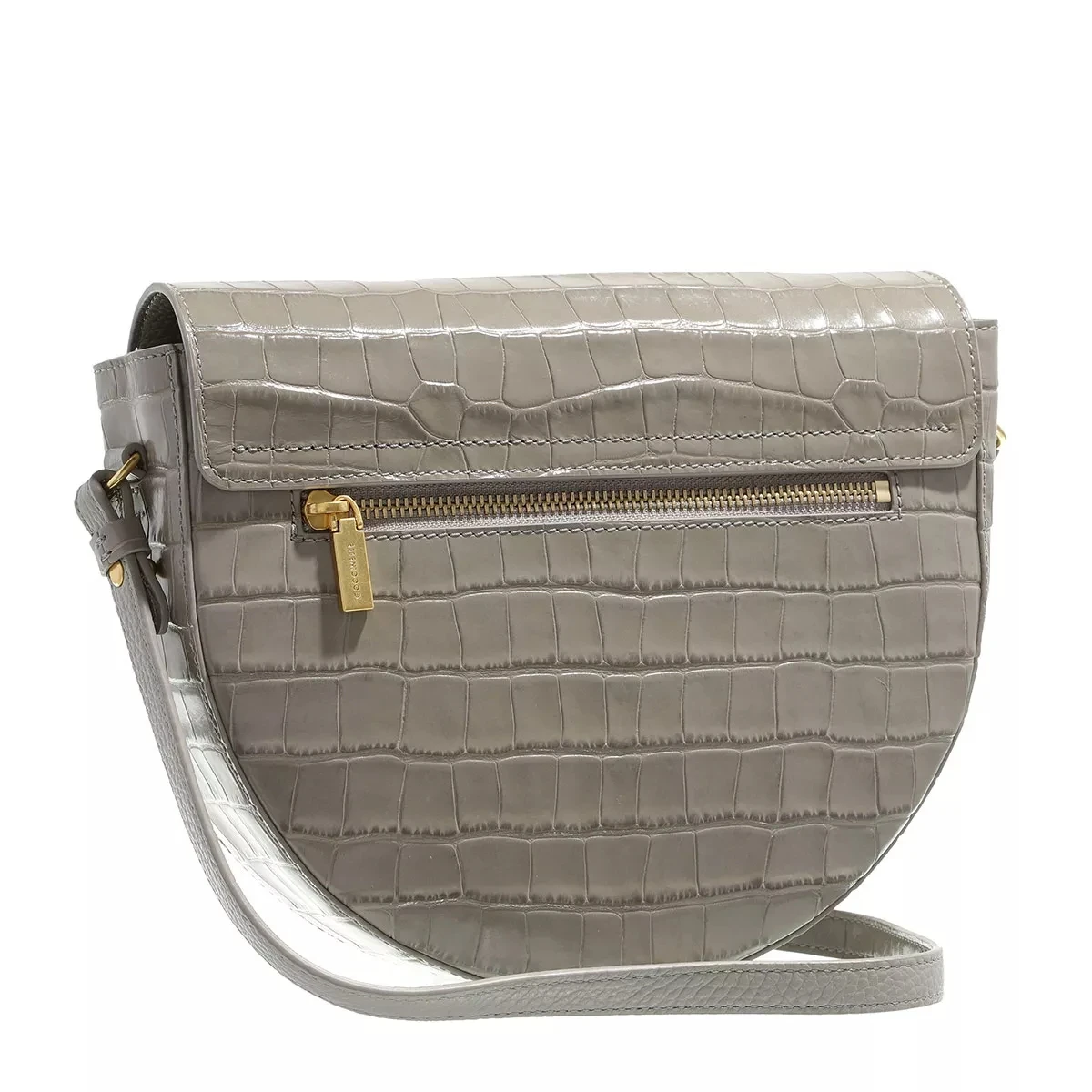 Coccinelle Beat Saddle Bag Stone Crossbody Bag 5 Coccinelle Beat Saddle Bag Stone Crossbody Bag – Bild 3