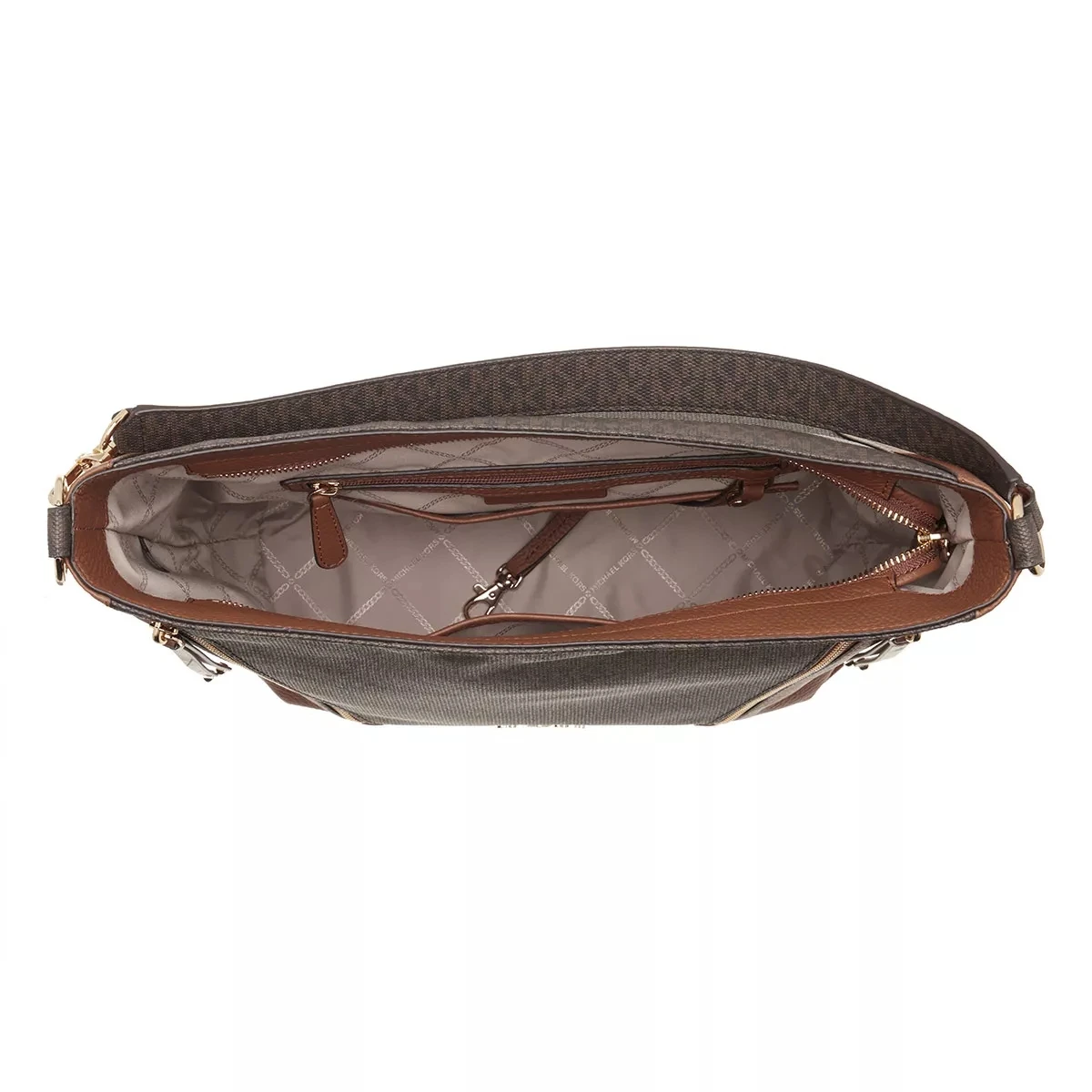 MICHAEL Michael Kors Large Hobo Shoulder Brn Acorn Hobo Bag 7 MICHAEL Michael Kors Large Hobo Shoulder Brn Acorn Hobo Bag – Bild 5