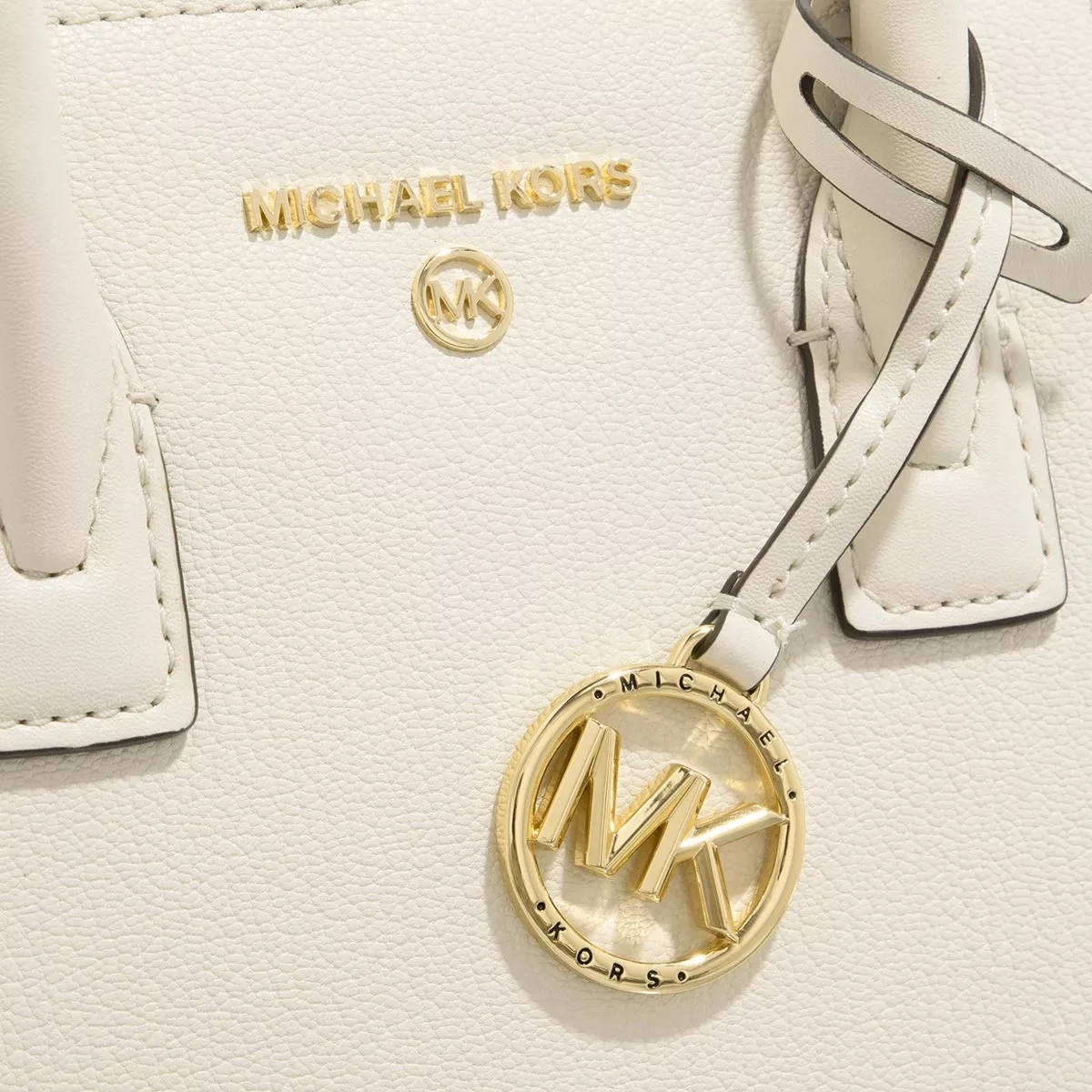 MICHAEL Michael Kors Small Satchel Lt Cream Tote 7 MICHAEL Michael Kors Small Satchel Lt Cream Tote – Bild 5