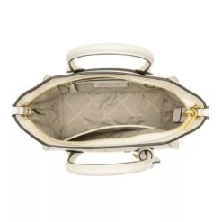 MICHAEL Michael Kors Small Satchel Lt Cream Tote 13 MICHAEL Michael Kors Small Satchel Lt Cream Tote -Modetaschengeschäft A0194750 MichaelMichaelKors position 4