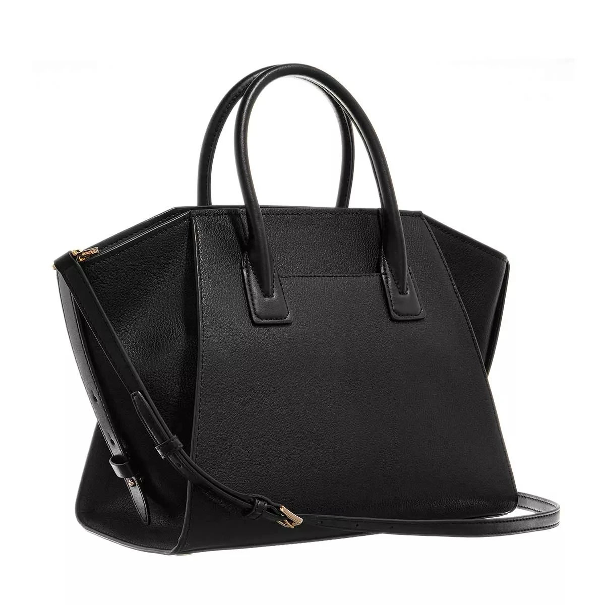 MICHAEL Michael Kors Large Top-Zip Satchel Black Tote 6 MICHAEL Michael Kors Large Top-Zip Satchel Black Tote – Bild 4