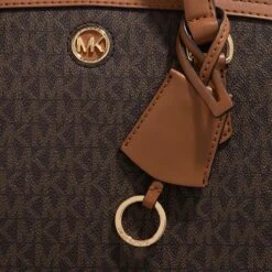 MICHAEL Michael Kors Chantal Medium Satchel Brn Acorn Tote 8 MICHAEL Michael Kors Chantal Medium Satchel Brn Acorn Tote -Modetaschengeschäft A0194764 MichaelMichaelKors position 3