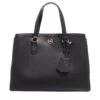 MICHAEL Michael Kors Chantal Medium Satchel Black Tote