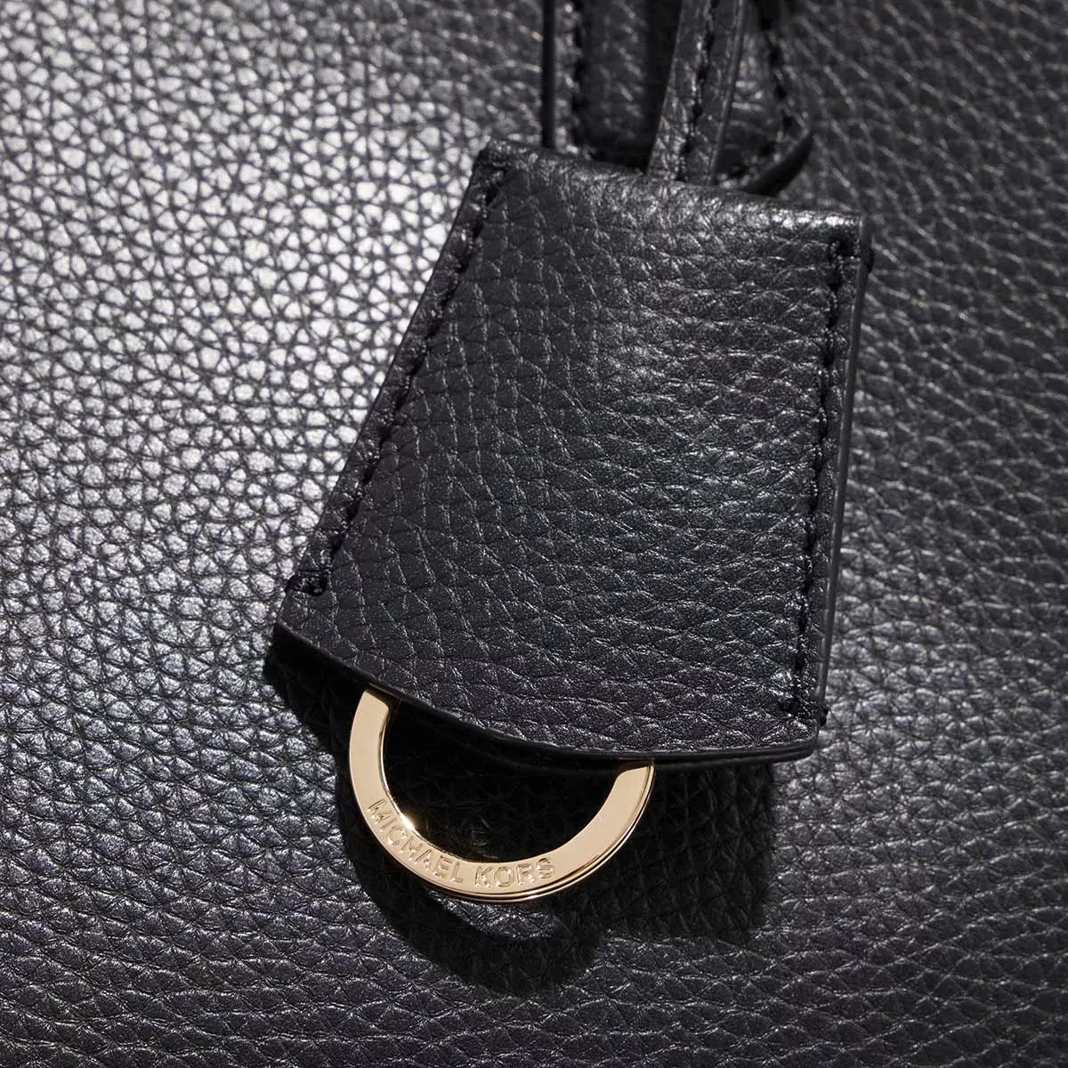 MICHAEL Michael Kors Chantal Medium Satchel Black Tote 7 MICHAEL Michael Kors Chantal Medium Satchel Black Tote – Bild 5