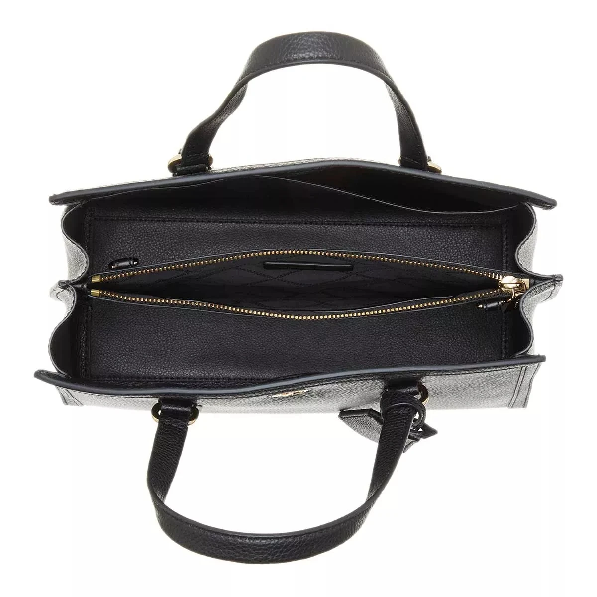 MICHAEL Michael Kors Chantal Medium Satchel Black Tote 8 MICHAEL Michael Kors Chantal Medium Satchel Black Tote – Bild 6