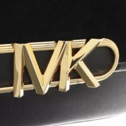 MICHAEL Michael Kors Medium Saddle Messenger Black Saddle Bag -Modetaschengeschäft A0194776 MichaelMichaelKors position 5