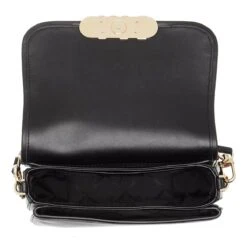 MICHAEL Michael Kors Medium Saddle Messenger Black Saddle Bag -Modetaschengeschäft A0194776 MichaelMichaelKors position 6