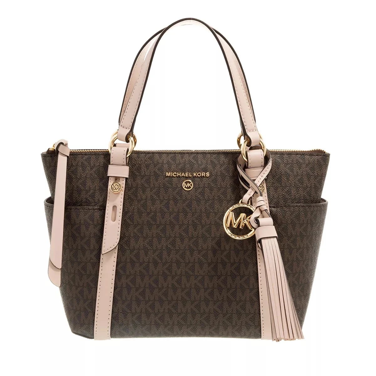 MICHAEL Michael Kors Sullivan Small Tote Brn Sftpink Tote 3 MICHAEL Michael Kors Sullivan Small Tote Brn Sftpink Tote