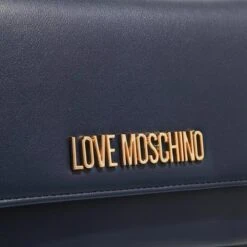 LOVE MOSCHINO Borsa Pu Blu Crossbody Bag -Modetaschengeschäft A0196113 LoveMoschino position 4
