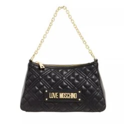 LOVE MOSCHINO Borsa Quilted Bag Pu Nero Pochette