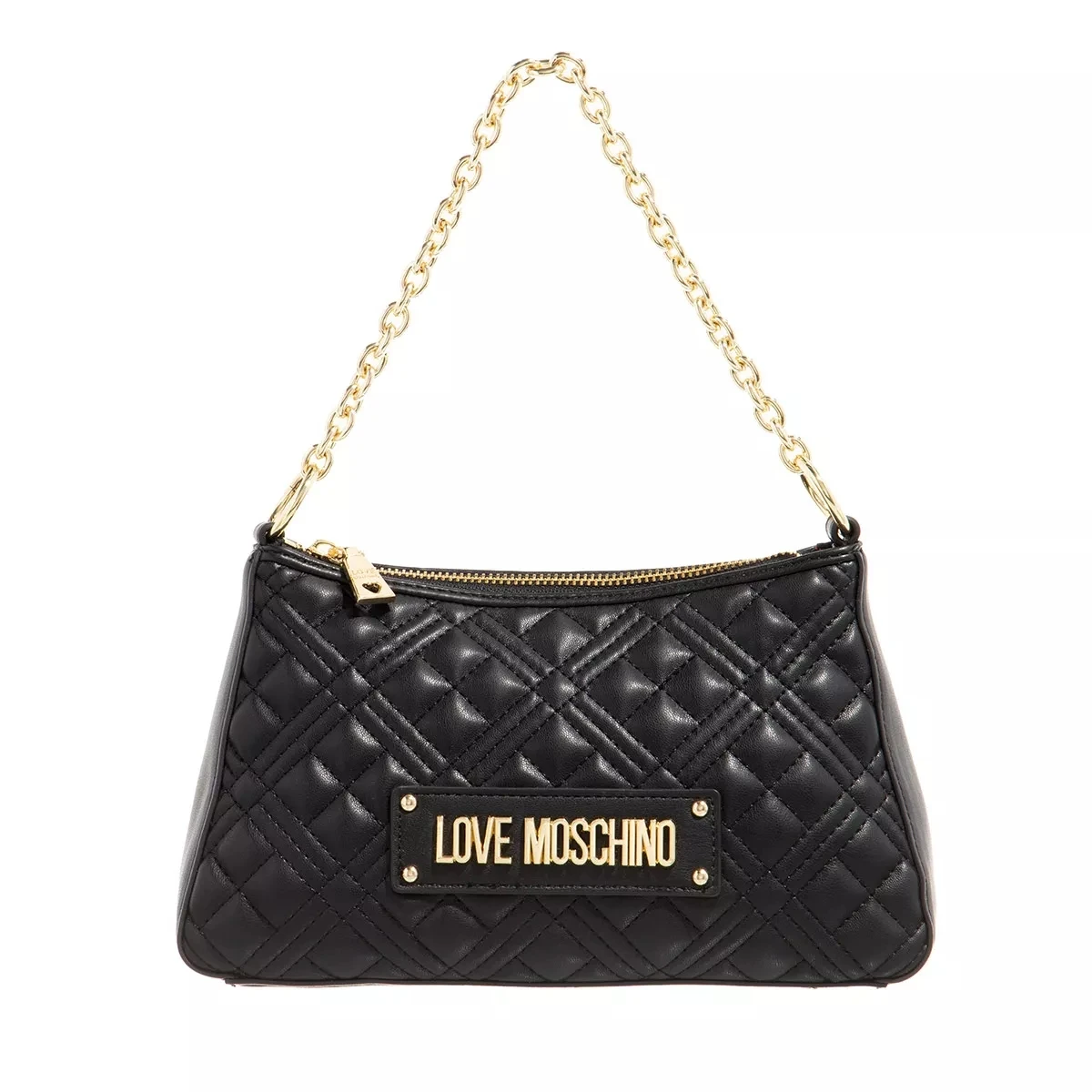 LOVE MOSCHINO Borsa Quilted Bag Pu Nero Pochette 3 LOVE MOSCHINO Borsa Quilted Bag Pu Nero Pochette