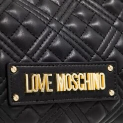 LOVE MOSCHINO Borsa Quilted Bag Pu Nero Pochette 12 LOVE MOSCHINO Borsa Quilted Bag Pu Nero Pochette -Modetaschengeschäft A0196114 LoveMoschino position 5